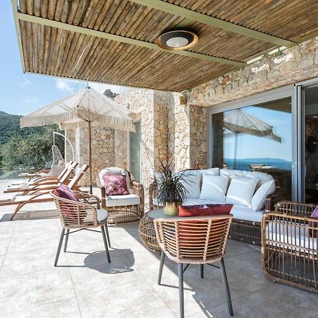 Summerwine Luxury Villa Sea View Private Pool Spartylas Экстерьер фото