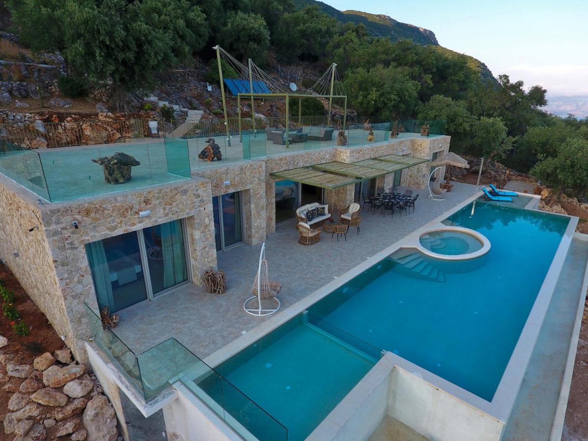 Summerwine Luxury Villa Sea View Private Pool Spartylas Экстерьер фото