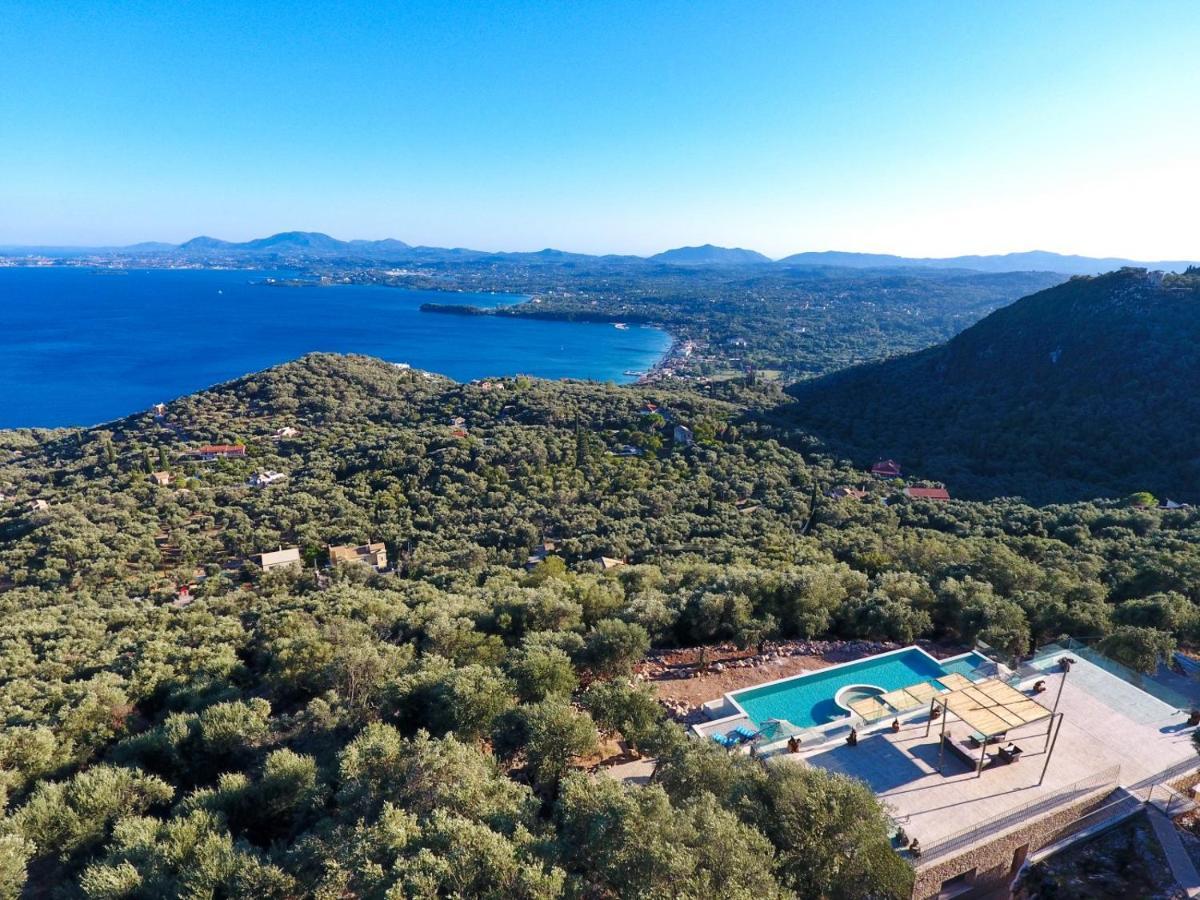 Summerwine Luxury Villa Sea View Private Pool Spartylas Экстерьер фото
