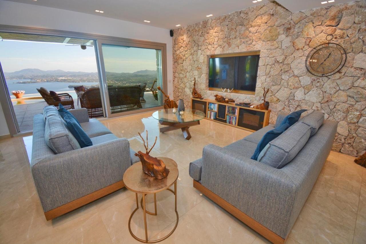 Summerwine Luxury Villa Sea View Private Pool Spartylas Экстерьер фото
