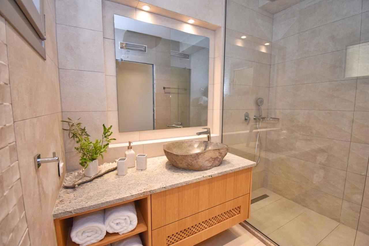 Summerwine Luxury Villa Sea View Private Pool Spartylas Экстерьер фото