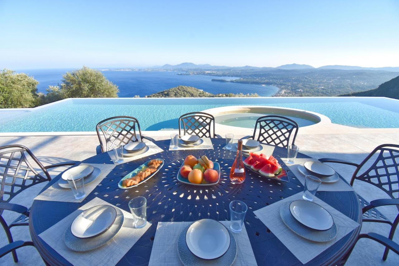 Summerwine Luxury Villa Sea View Private Pool Spartylas Экстерьер фото