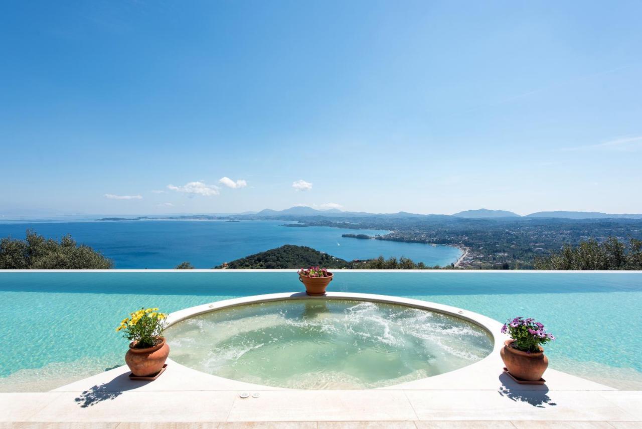 Summerwine Luxury Villa Sea View Private Pool Spartylas Экстерьер фото