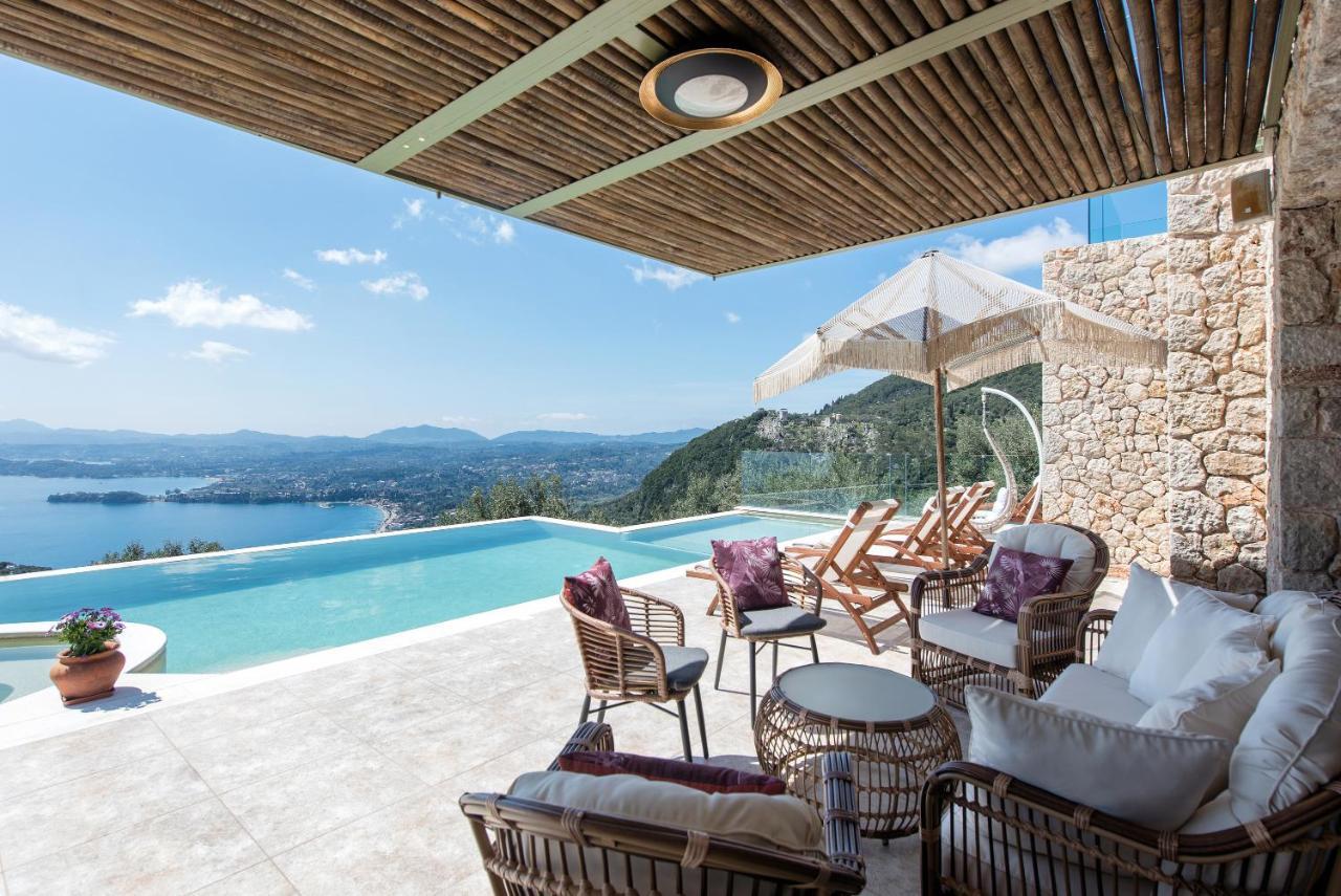 Summerwine Luxury Villa Sea View Private Pool Spartylas Экстерьер фото