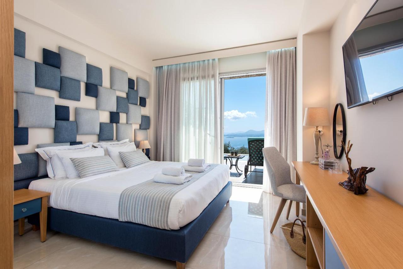 Summerwine Luxury Villa Sea View Private Pool Spartylas Экстерьер фото