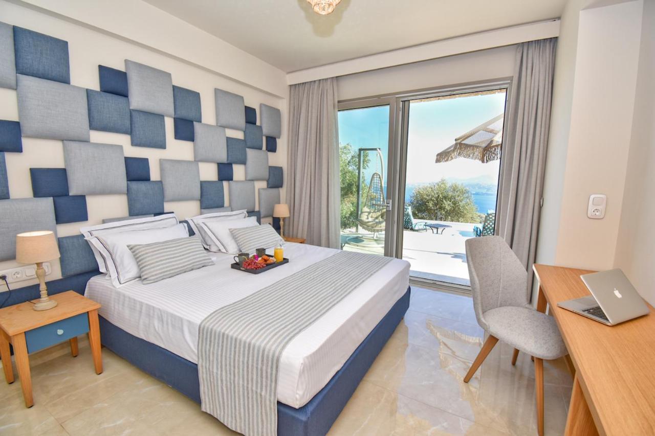 Summerwine Luxury Villa Sea View Private Pool Spartylas Экстерьер фото