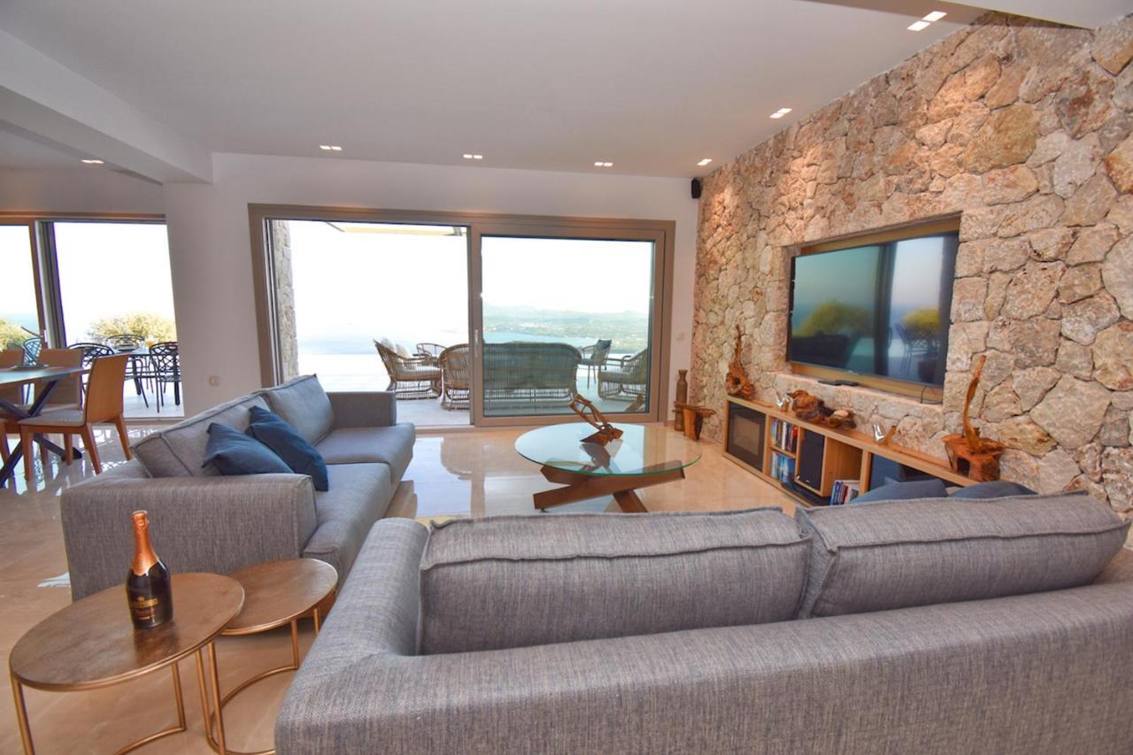 Summerwine Luxury Villa Sea View Private Pool Spartylas Экстерьер фото