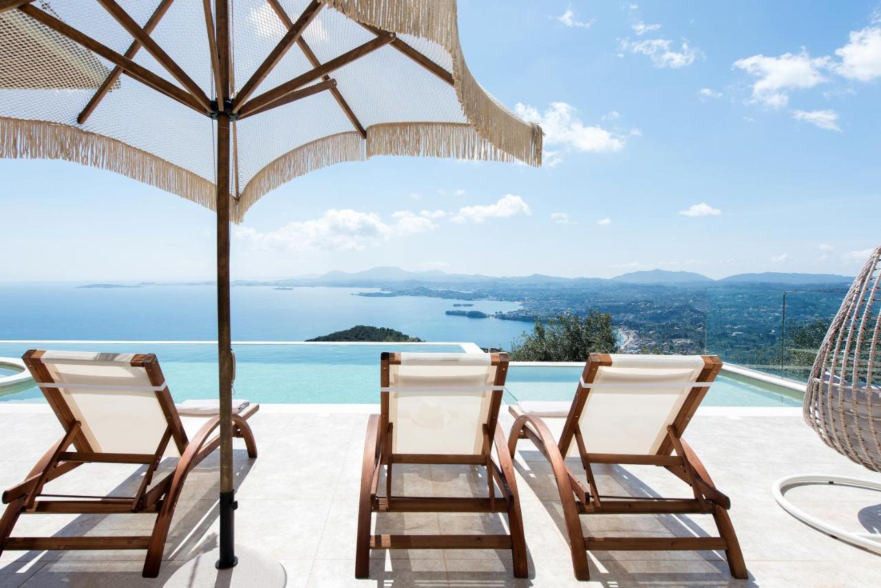 Summerwine Luxury Villa Sea View Private Pool Spartylas Экстерьер фото