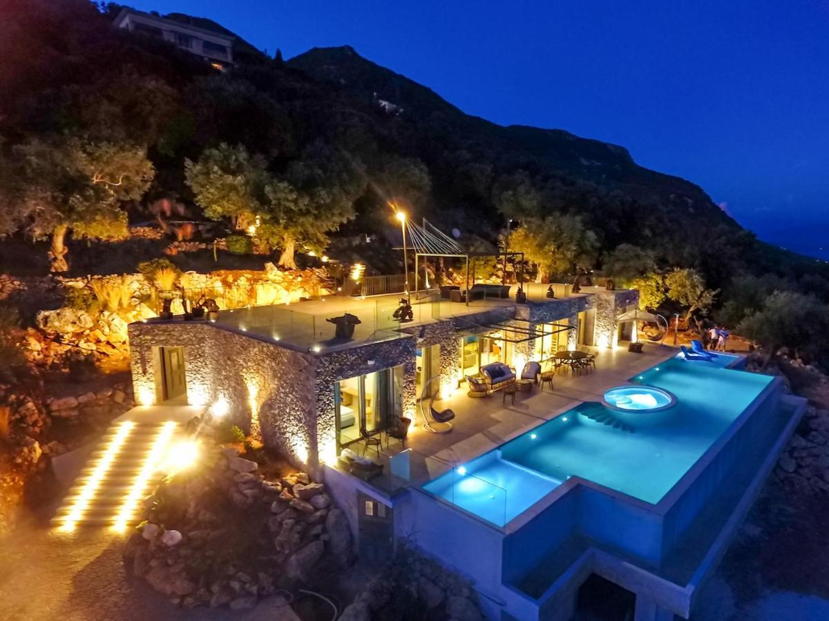 Summerwine Luxury Villa Sea View Private Pool Spartylas Экстерьер фото