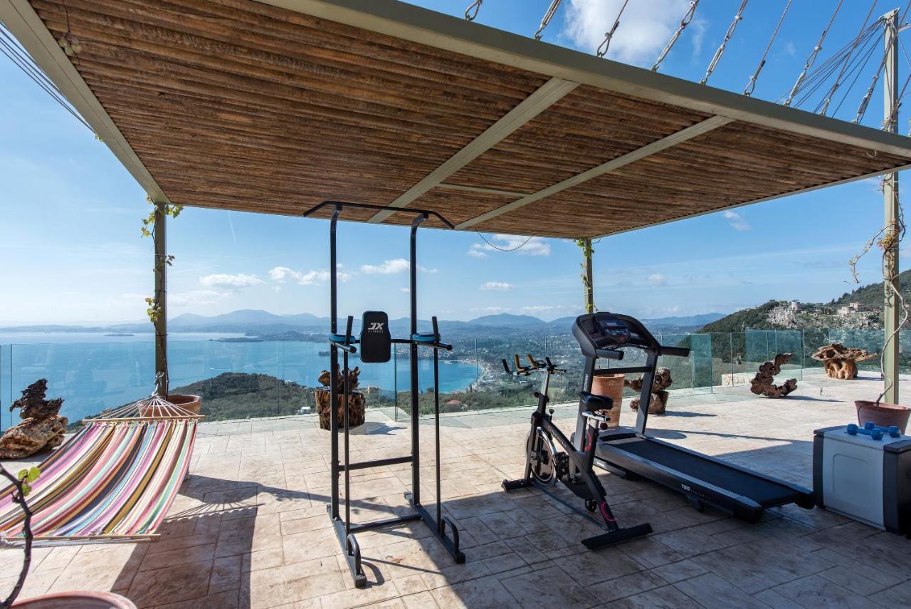 Summerwine Luxury Villa Sea View Private Pool Spartylas Экстерьер фото
