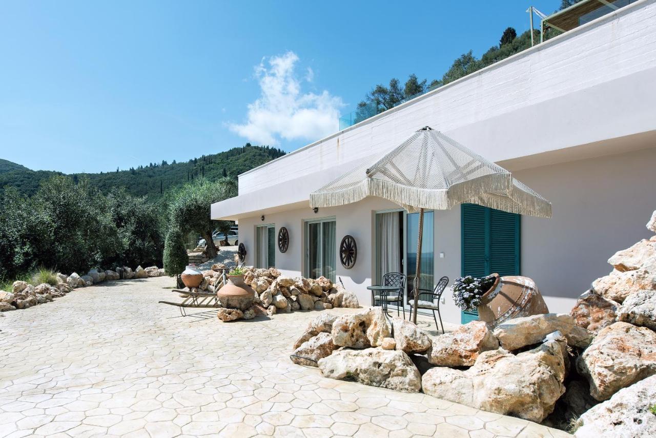 Summerwine Luxury Villa Sea View Private Pool Spartylas Экстерьер фото